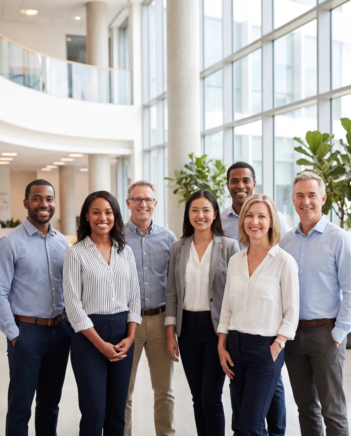 The Velox Consulting team in a modern office